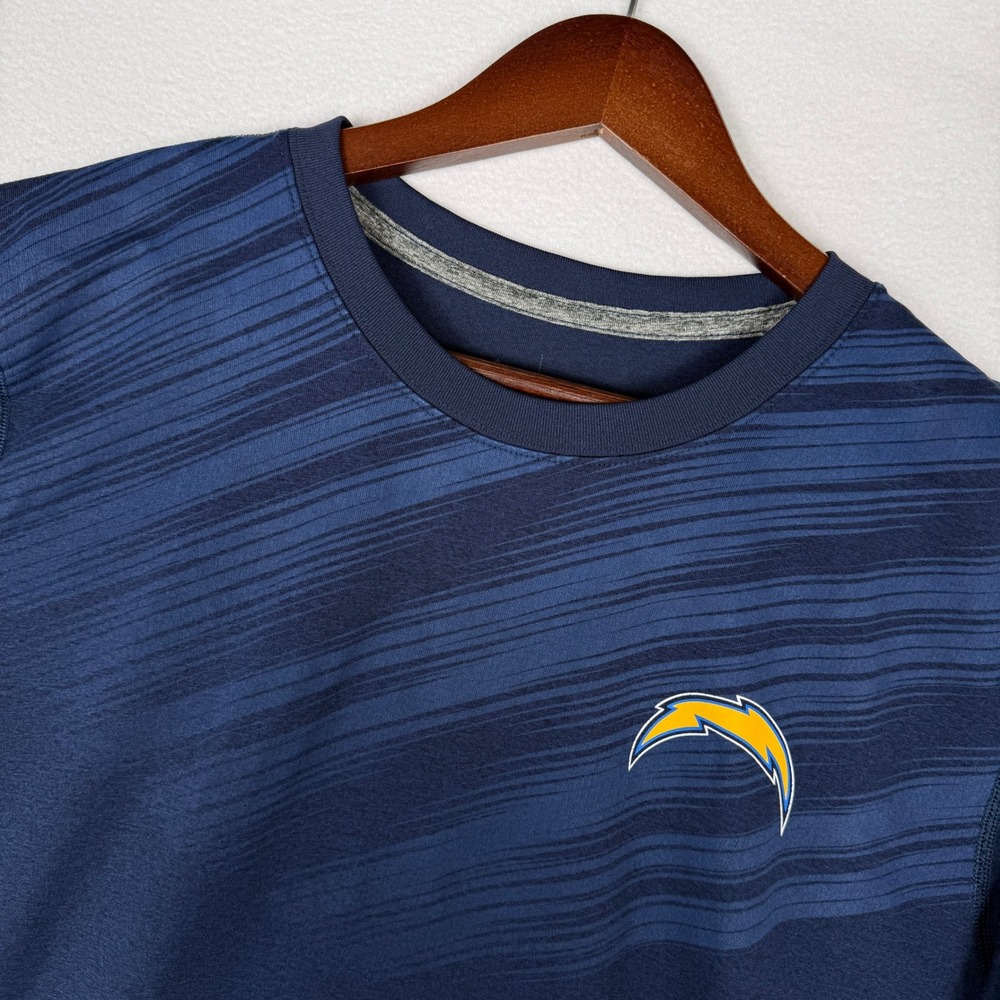 Nike NFL Los Angeles Chargers Dri-FIT T-Shirt Mens XL Navy Blue Graphic Tee